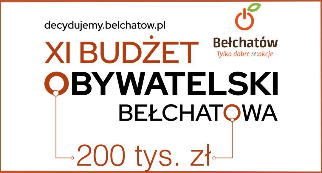XI edycja Budżetu Obywatelskiego Bełchatowa
